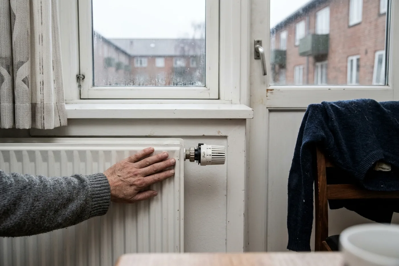 Illustration: Kold radiator i lejligheden - tjekliste, før du fejlmelder
