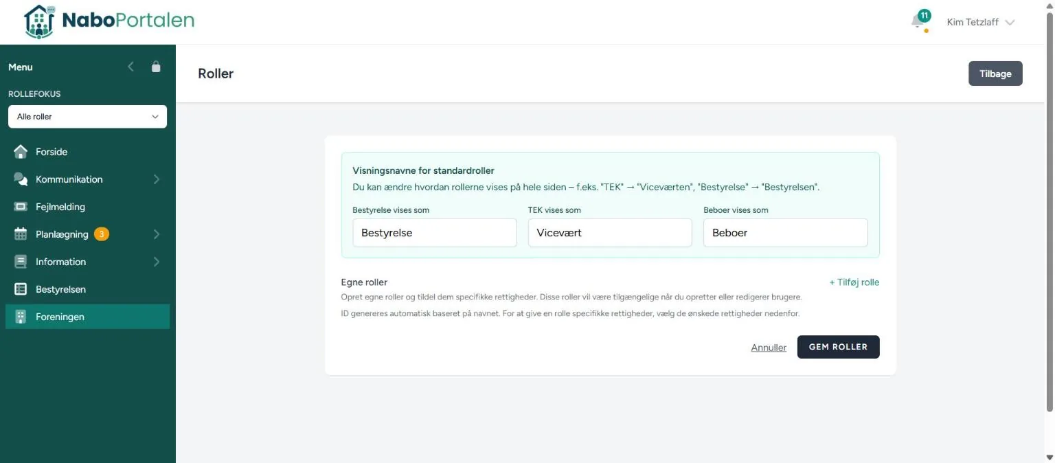 Tilføj rolle – skærmbillede fra NaboPortalen