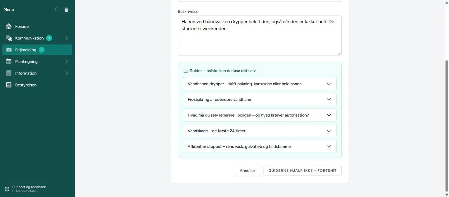Måske kan du selv – skærmbillede fra NaboPortalen